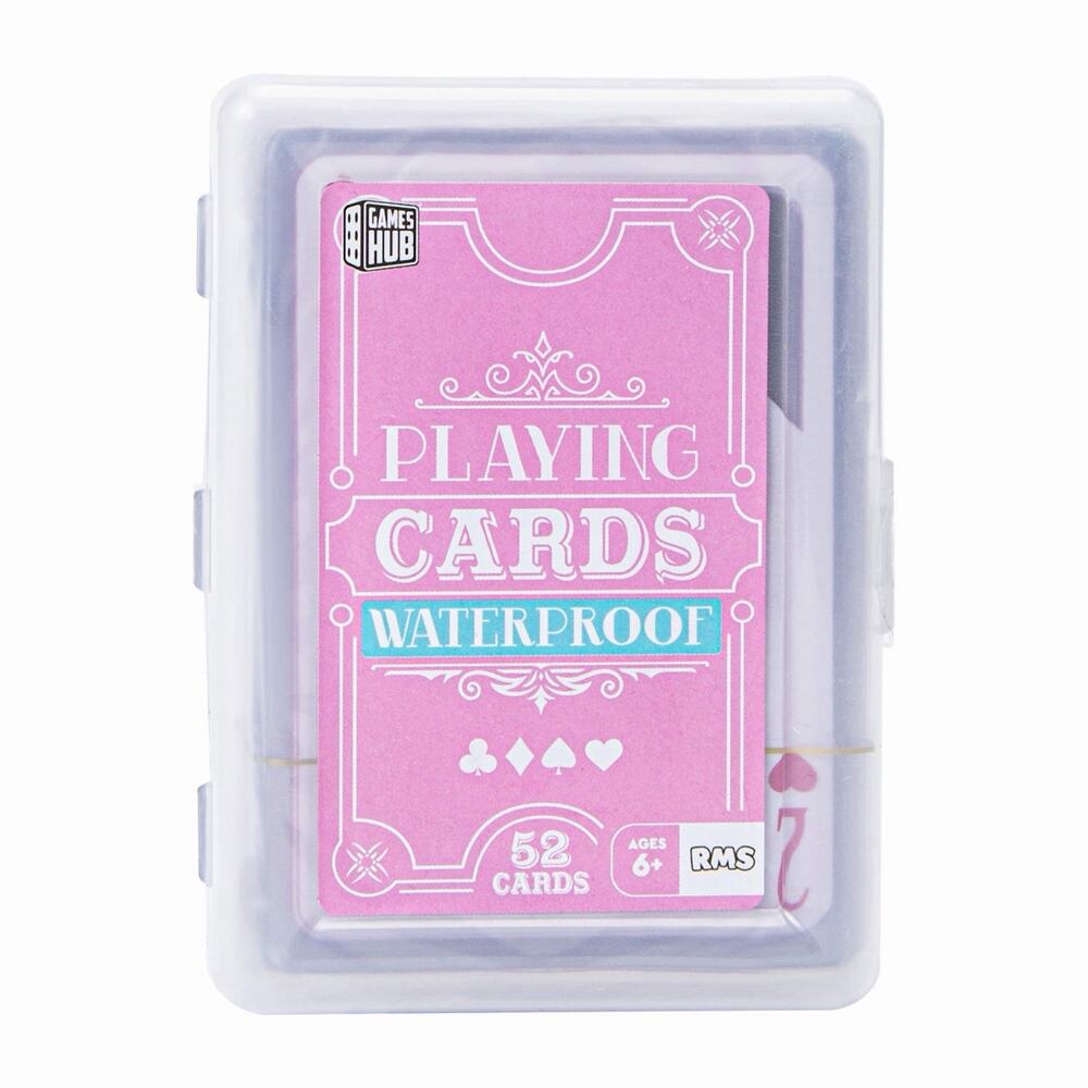 🔥RMS International Game Hub PINK Waterproof Playing Cards BNWT🔥